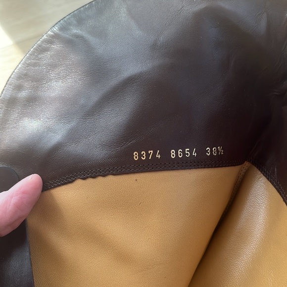 SERGIO ROSSI POINTY TOE RIDING BOOTS - Picture 11 of 15